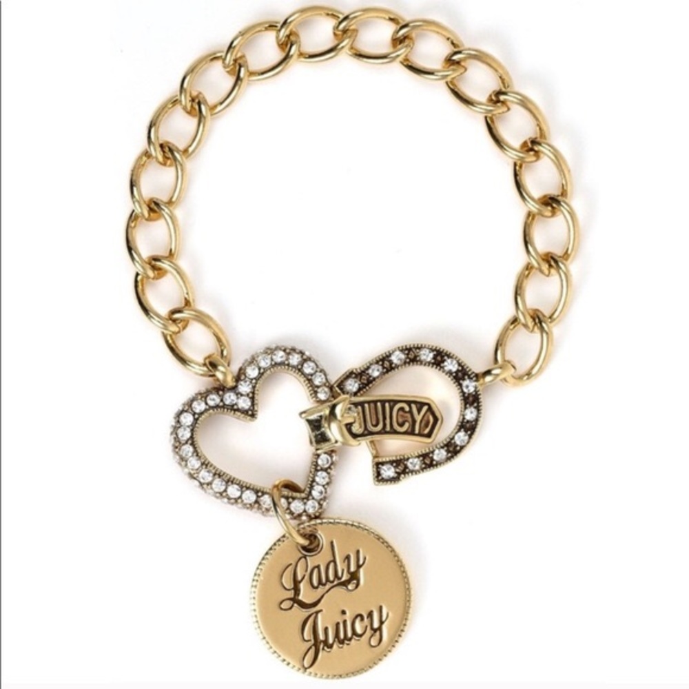 Rare Juicy ‘Love Luck Couture' Charm Bracelet